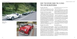 Buch TR History, Triumph Sportwagen, Die Technik der TR2 und TR3 in Kurzform